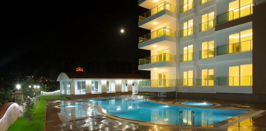 آپارتمان در  Alanya ، امارات متحده عربی 1 خوابه ، 60 متر مربع.  شماره 76154