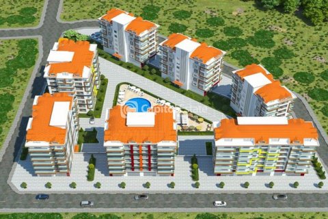 آپارتمان در  Antalya ، امارات متحده عربی 1 خوابه ، 80 متر مربع.  شماره 74396 - 4