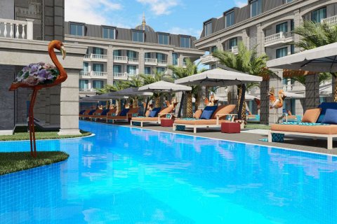 آپارتمان در در Exodus Palace Residence Alanya ، امارات متحده عربی 1 خوابه ، 53.5 متر مربع.  شماره 74817 - 6