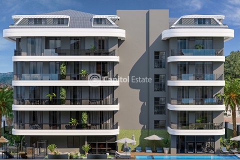 آپارتمان در  Antalya ، امارات متحده عربی 1 خوابه ، 61 متر مربع.  شماره 74047 - 13