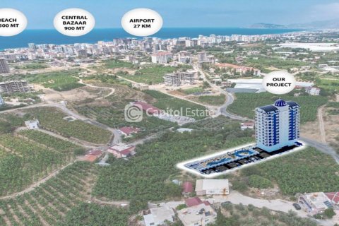 آپارتمان در  Antalya ، امارات متحده عربی 1 خوابه ، 58 متر مربع.  شماره 74688 - 29