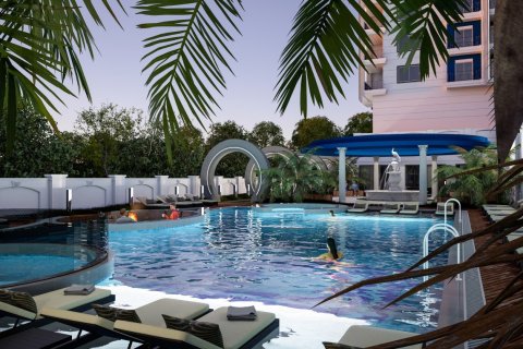 آپارتمان در  Alanya ، امارات متحده عربی 1 خوابه ، 54 متر مربع.  شماره 73418 - 6
