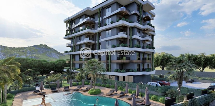 آپارتمان در  Antalya ، امارات متحده عربی 2 خوابه ، 80 متر مربع.  شماره 74179