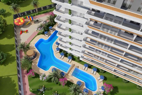 آپارتمان در  Gazipasa ، امارات متحده عربی 1 خوابه ، 51 متر مربع.  شماره 76471 - 15