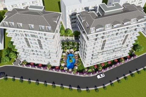 آپارتمان در  Alanya ، امارات متحده عربی 1 خوابه ، 50 متر مربع.  شماره 72462 - 3