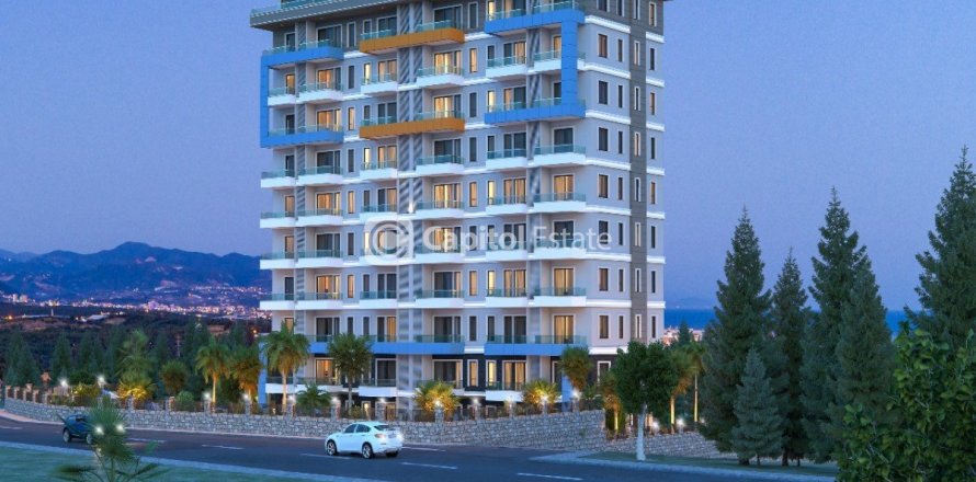 آپارتمان در  Antalya ، امارات متحده عربی 2 خوابه ، 125 متر مربع.  شماره 74291