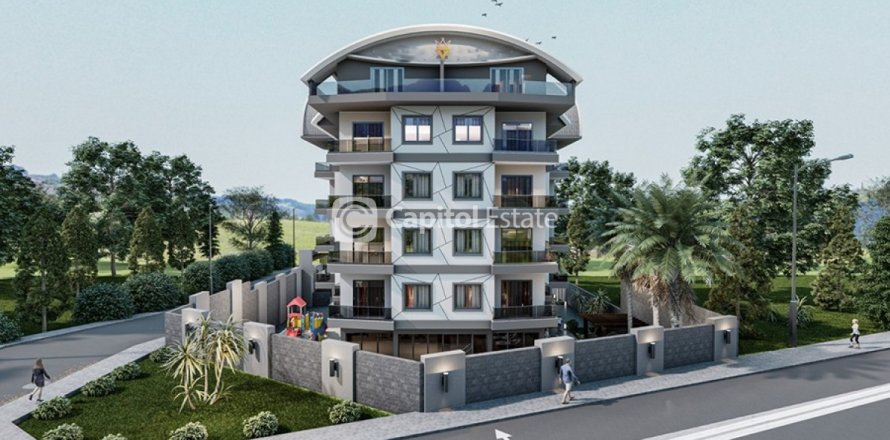 آپارتمان در  Antalya ، امارات متحده عربی 1 خوابه ، 50 متر مربع.  شماره 73911