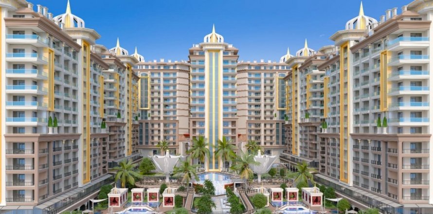 آپارتمان در  Mahmutlar ، امارات متحده عربی 1 خوابه ، 65 متر مربع.  شماره 76500