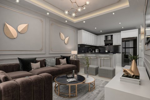 آپارتمان در  Alanya ، امارات متحده عربی 1 خوابه ، 51 متر مربع.  شماره 76592 - 5