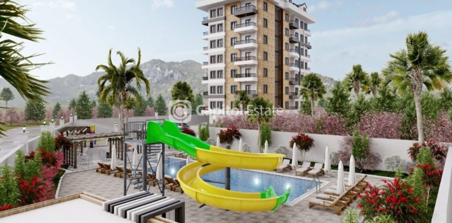 آپارتمان در  Antalya ، امارات متحده عربی 1 خوابه ، 61 متر مربع.  شماره 73882