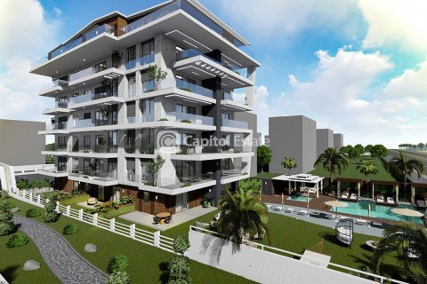 آپارتمان در  Antalya ، امارات متحده عربی 1 خوابه ، 100 متر مربع.  شماره 74357 - 1