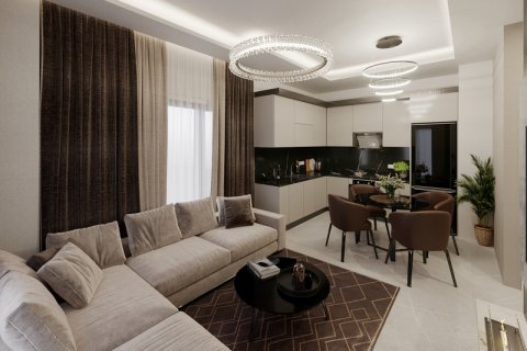 آپارتمان در  Alanya ، امارات متحده عربی 1 خوابه ، 45 متر مربع.  شماره 76587 - 1