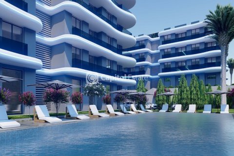 آپارتمان در  Antalya ، امارات متحده عربی 2 خوابه ، 110 متر مربع.  شماره 73971 - 1