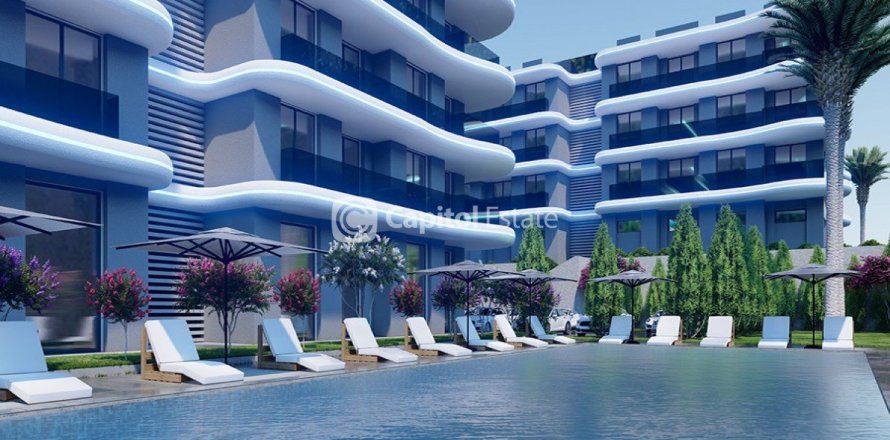 آپارتمان در  Antalya ، امارات متحده عربی 2 خوابه ، 110 متر مربع.  شماره 73971