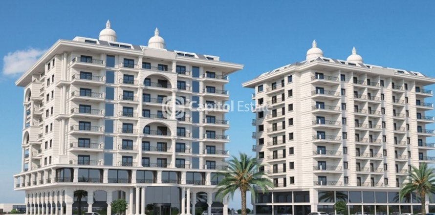 آپارتمان در  Antalya ، امارات متحده عربی 1 خوابه ، 97 متر مربع.  شماره 74400