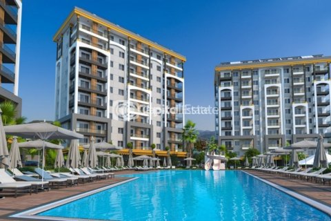آپارتمان در  Antalya ، امارات متحده عربی 1 خوابه ، 46 متر مربع.  شماره 74496 - 1