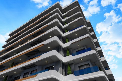آپارتمان در  Gazipasa ، امارات متحده عربی 1 خوابه ، 51 متر مربع.  شماره 76471 - 12