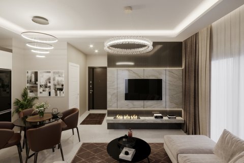 آپارتمان در  Alanya ، امارات متحده عربی 1 خوابه ، 45 متر مربع.  شماره 76587 - 3