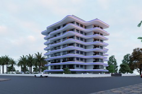 آپارتمان در  Alanya ، امارات متحده عربی 1 خوابه ، 59 متر مربع.  شماره 76622 - 7