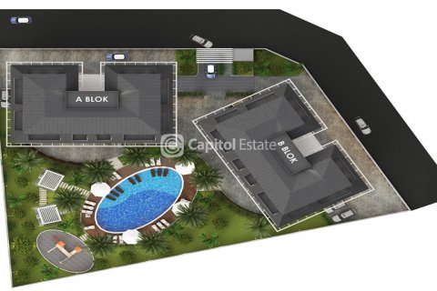 آپارتمان در  Antalya ، امارات متحده عربی 3 خوابه ، 145 متر مربع.  شماره 74648 - 3