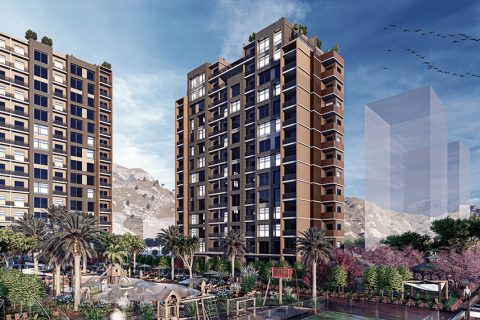 آپارتمان در  Mersin ، امارات متحده عربی 1 خوابه ، 60 متر مربع.  شماره 77589 - 17