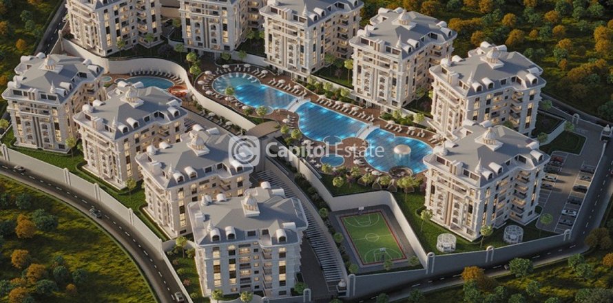 آپارتمان در  Antalya ، امارات متحده عربی 5 خوابه ، 221 متر مربع.  شماره 74736
