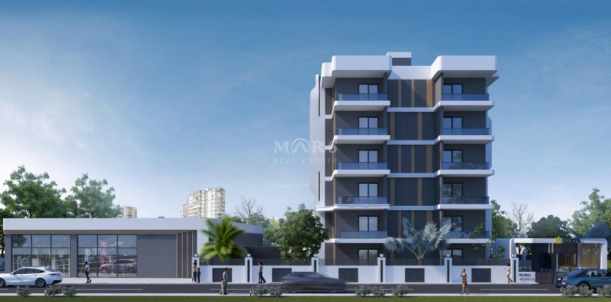 آپارتمان در در Residential complex in Antalya, Aksu district Alanya ، امارات متحده عربی 1 خوابه ، 87 متر مربع.  شماره 73815