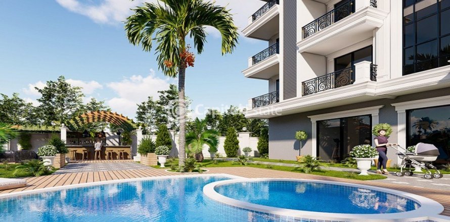 آپارتمان در  Antalya ، امارات متحده عربی 2 خوابه ، 110 متر مربع.  شماره 76030