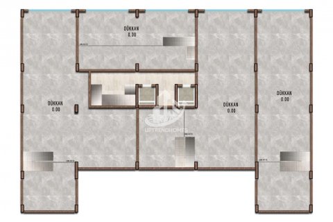 آپارتمان در  Gazipasa ، امارات متحده عربی 1 خوابه ، 59 متر مربع.  شماره 73115 - 21