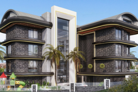 آپارتمان در  Alanya ، امارات متحده عربی 1 خوابه ، 47 متر مربع.  شماره 73419 - 5