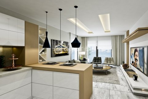 آپارتمان در  Antalya ، امارات متحده عربی 1 خوابه ، 105 متر مربع.  شماره 74615 - 2