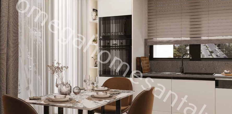 آپارتمان در  Antalya ، امارات متحده عربی 3 خوابه ، 163 متر مربع.  شماره 76331