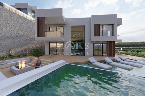آپارتمان در در Complex of 5 villas in Incekum area Alanya ، امارات متحده عربی 3 خوابه ، 216 متر مربع.  شماره 77849 - 27