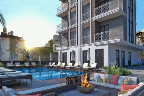 آپارتمان در  Antalya ، امارات متحده عربی 1 خوابه ، 50 متر مربع.  شماره 74524 - 24