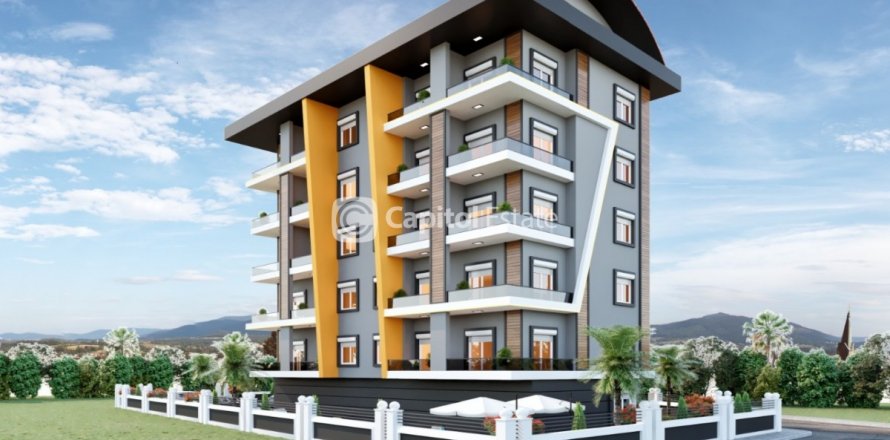 آپارتمان در  Antalya ، امارات متحده عربی 1 خوابه ، 55 متر مربع.  شماره 74570