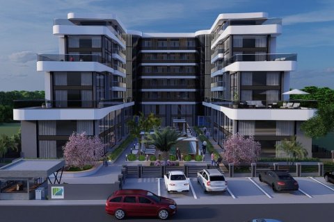 آپارتمان در Altintash، در Onyx Residence Antalya ، امارات متحده عربی 1 خوابه ، 42.86 متر مربع.  شماره 77574 - 5
