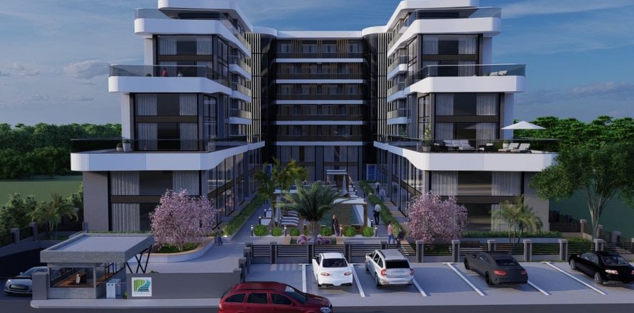 آپارتمان در Altintash، در Onyx Residence Antalya ، امارات متحده عربی 3 خوابه ، 184.55 متر مربع.  شماره 77580