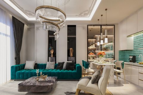 آپارتمان در  Alanya ، امارات متحده عربی 2 خوابه ، 98 متر مربع.  شماره 73316 - 12