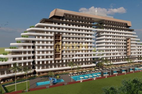 آپارتمان در  Antalya ، امارات متحده عربی 1 خوابه ، 87 متر مربع.  شماره 72108 - 1