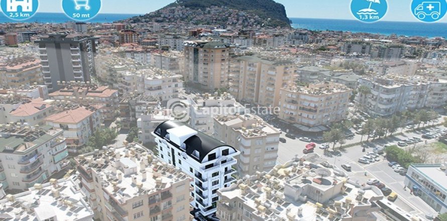آپارتمان در  Antalya ، امارات متحده عربی 3 خوابه ، 120 متر مربع.  شماره 73925