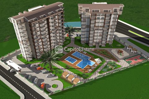آپارتمان در  Antalya ، امارات متحده عربی 1 خوابه ، 56 متر مربع.  شماره 74442 - 1
