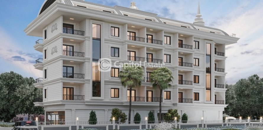 آپارتمان در  Antalya ، امارات متحده عربی 1 خوابه ، 111 متر مربع.  شماره 74317