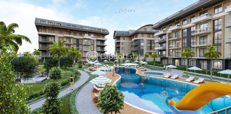 آپارتمان در  Antalya ، امارات متحده عربی 3 خوابه ، 139 متر مربع.  شماره 74096