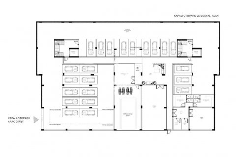 آپارتمان در  Alanya ، امارات متحده عربی 1 خوابه ، 67 متر مربع.  شماره 72173 - 26