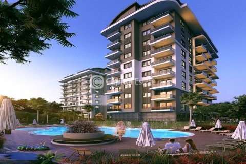 آپارتمان در  Antalya ، امارات متحده عربی 2 خوابه ، 64 متر مربع.  شماره 74288 - 1