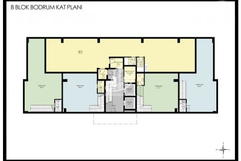 آپارتمان در Kargicak،  Alanya ، امارات متحده عربی 1 خوابه ، 66 متر مربع.  شماره 75121 - 23