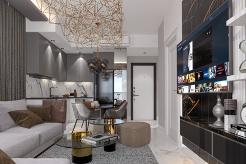 آپارتمان در  Alanya ، امارات متحده عربی 1 خوابه ، 56 متر مربع.  شماره 76168 - 18