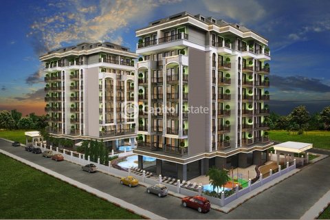 آپارتمان در  Antalya ، امارات متحده عربی 1 خوابه ، 187 متر مربع.  شماره 74377 - 1