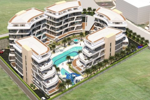 آپارتمان در  Antalya ، امارات متحده عربی 2 خوابه ، 114 متر مربع.  شماره 74109 - 1