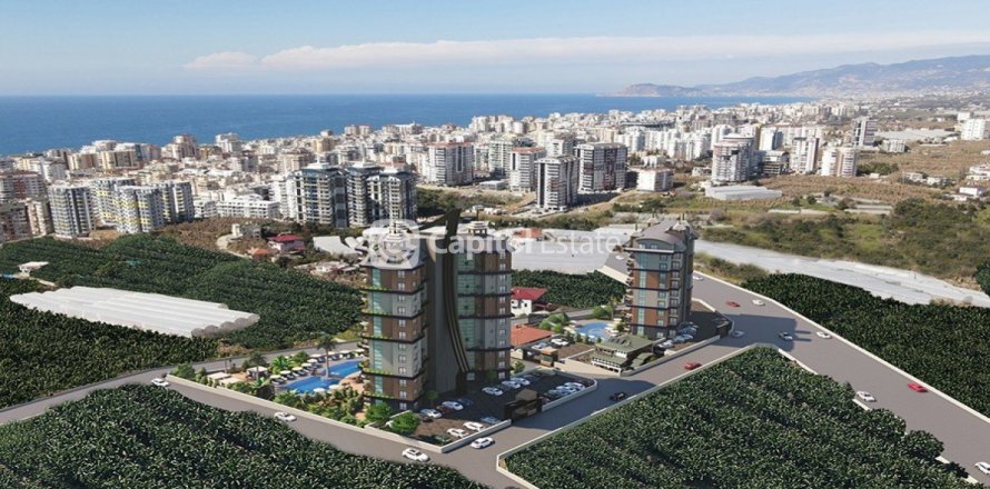 آپارتمان در  Antalya ، امارات متحده عربی 3 خوابه ، 122 متر مربع.  شماره 74026